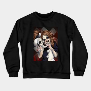 Terrifier 2- The little pale girl Crewneck Sweatshirt